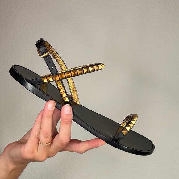 Valentino Rockstud Sandals - Picture 1 of 4